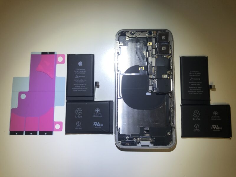iPhone X wymiana baterii