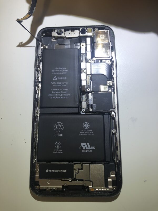 iPhone X jak zdemontować ekran