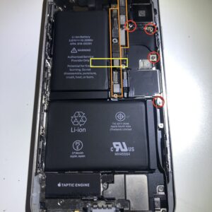 iPhone X płyta główna - demontaż