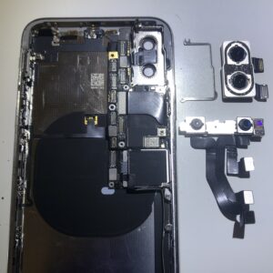iphone X kamera główna i przednia